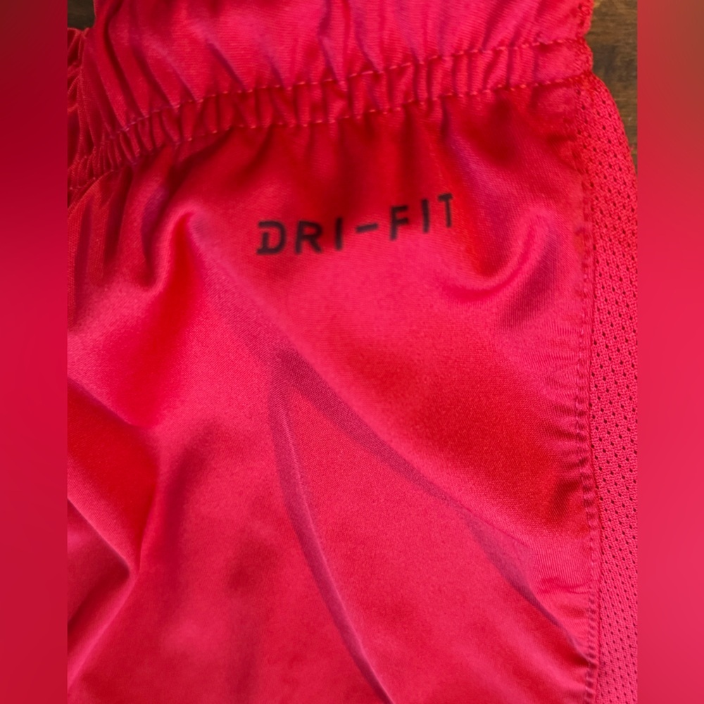 Nike Men's Dri Fit Red Athletic Shorts, Size Small - Picture 7 of 8